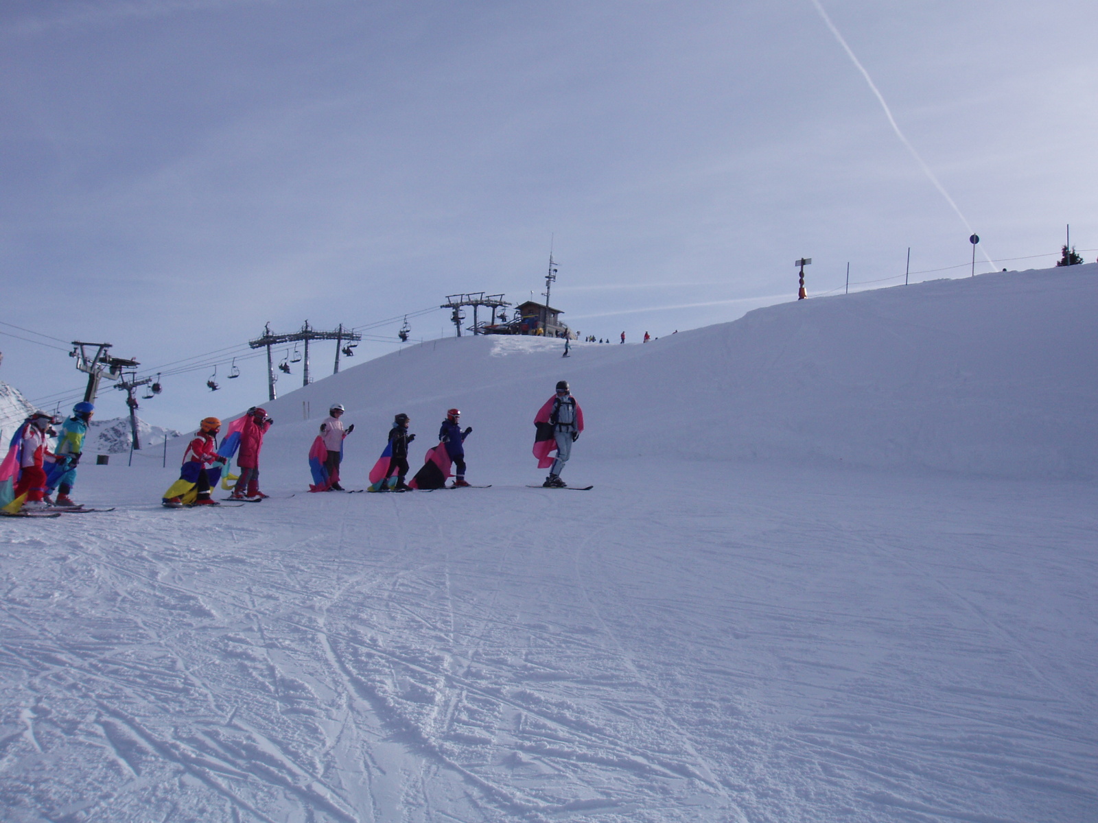 český instruktor lyžování v zahraničí - skupinová výuka v Alpbach
